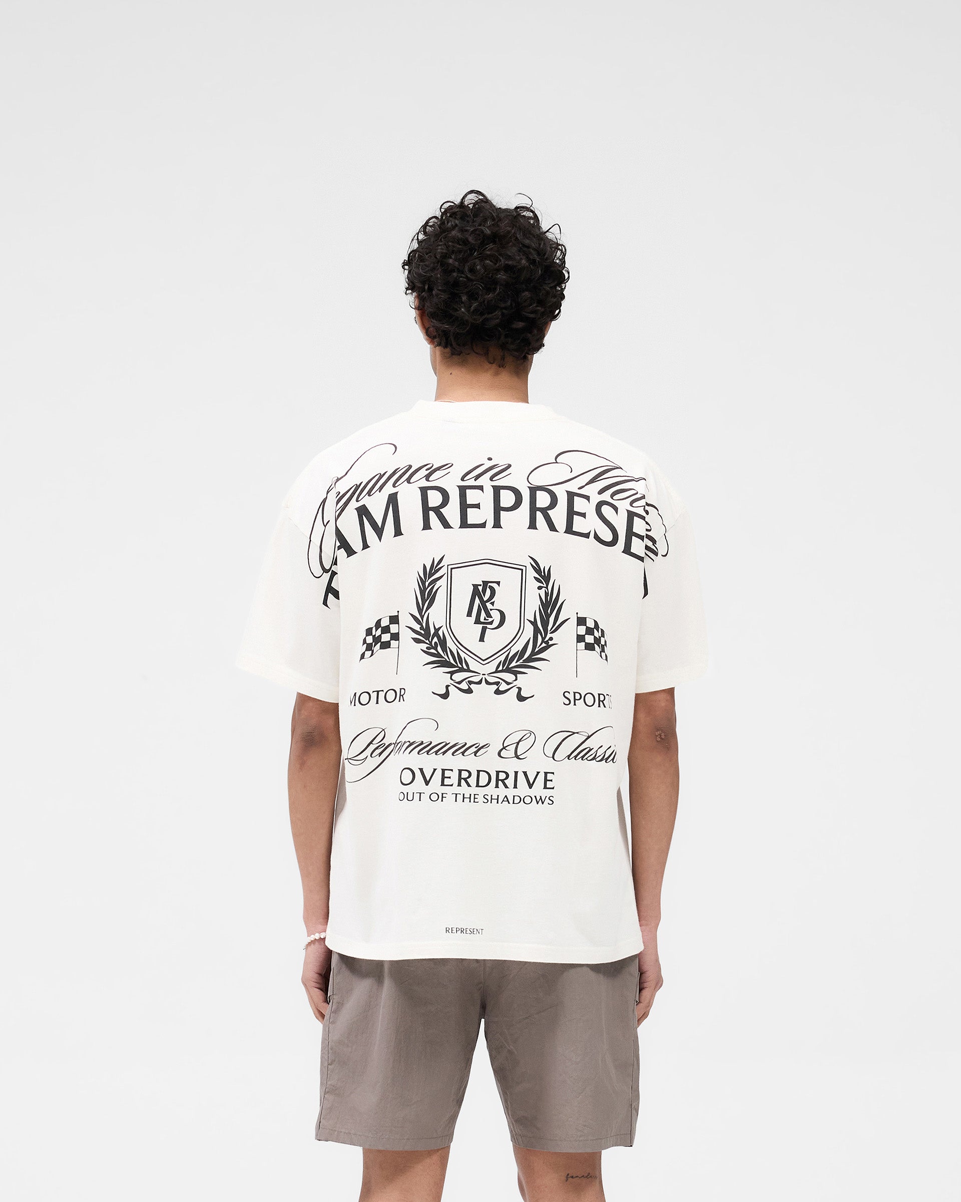 Crest T-Shirt - Flat White