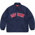 Supreme Arc Logo Navy & Red Coaches Jacket