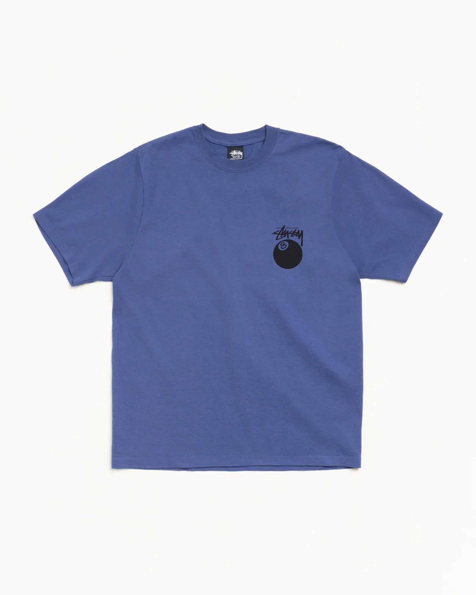 STUSSY 8 BALL TEE PIGMENT DYED