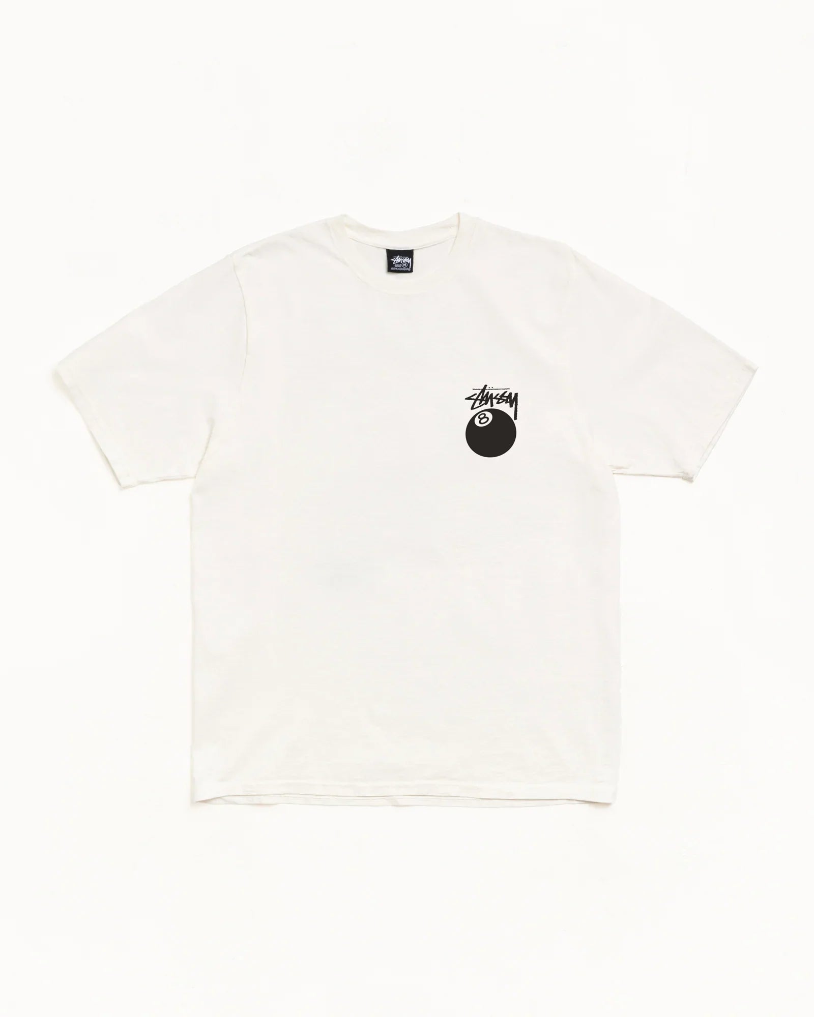 STUSSY 8 BALL TEE PIGMENT DYED