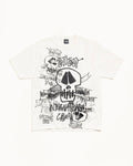 STUSSY SKULLS TEE PIGMENT DYED