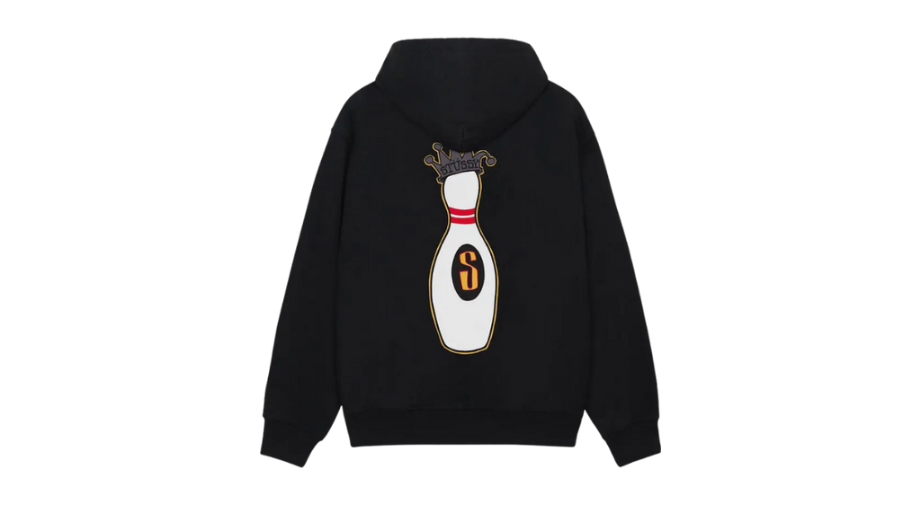 Stussy Kingpin Zip Hoodie Black