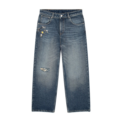"garden of eden" indigo Denim