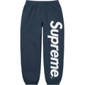 Supreme Vertical Logo Sweatpants – Navy / White