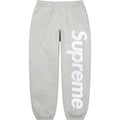 Supreme Vertical Logo Sweatpants – Grey / White
