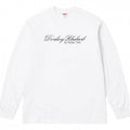 Supreme x Aphex Twin "Donkey Rhubarb" Long Sleeve Top - White