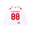 Supreme x Playboy L/S Football Top – White/Red