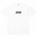 Supreme White Camo Box Logo Cotton Tee