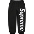 Supreme Vertical Logo Sweatpants – Black / White