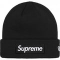Supreme / New Era Black Box Logo Beanie