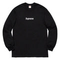 Supreme Box Logo Long Sleeve Tee - Black