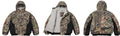 Supreme / Mossy Oak Reversible Hooded Puffer Jacket - Mossy Oak Camo / Grey