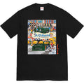 Supreme Mark Gonzales Subway Graphic Black Tee