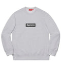 Supreme Box Logo Crewneck – Heather Grey