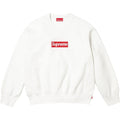 Supreme Box Logo Crewneck – Off-White/Red