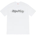 Supreme Smoke Logo T-Shirt – White / Silver