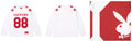 Supreme Star Shoulder Long Sleeve T-Shirt - White