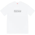 Supreme Chalk Box Logo Cotton Tee – White