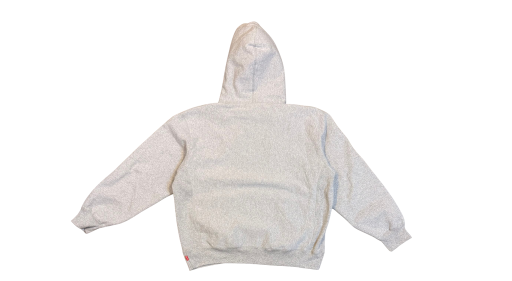 Supreme Box Logo Hoodie Heather Grey (FW24) (P)