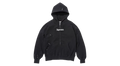 Supreme MM6 Maison Margiela Box Logo Zip Up Black