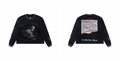 Godspeed "E Pluribus Unum" Black Monday Newspaper Skeleton Black Long Sleeve Tee