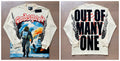 Godspeed "Out of Many, One" Explosion Graphic Beige Long Sleeve Tee