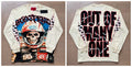 Godspeed "Out of Many, One" Racing Skull Beige Long Sleeve Tee