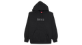 Supreme KAWS Chalk Logo Hoodie Black (P)