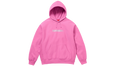 Supreme Swarovski Motion Logo Hoodie Pink