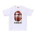 BAPE Check By Bathing Ape Tee White