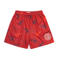 Eric Emanuel Bape EE Basic Red Shorts