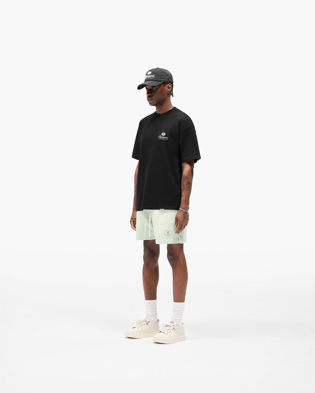 Grand Vintage Hand Drawn T-Shirt - Jet Black