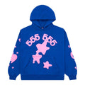 Sp5der Beluga Hoodie Blue Pink
